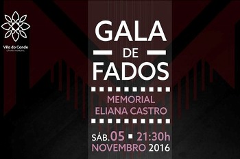 Gala de Fados - Memorial Eliana Castro hoje no Teatro Municipal