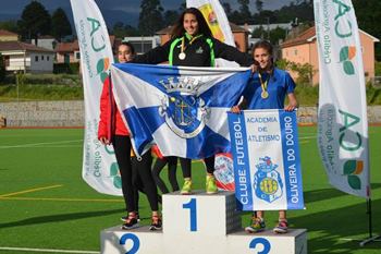 Bandeira da Póvoa no topo em Arcos de Valdevez