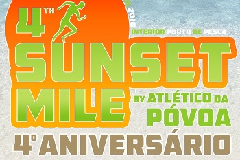 4.ª SUNSET MILE do Atlético da Póvoa reúne 400 atletas