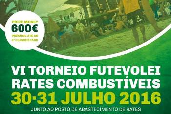 Futevolei reunido em torneio hoje e amanhã em Rates