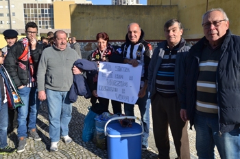 Adeptos do Varzim já estão a caminho de Alvalade